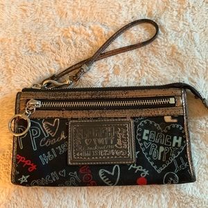 Coach Poppy Wristlet/Wallet